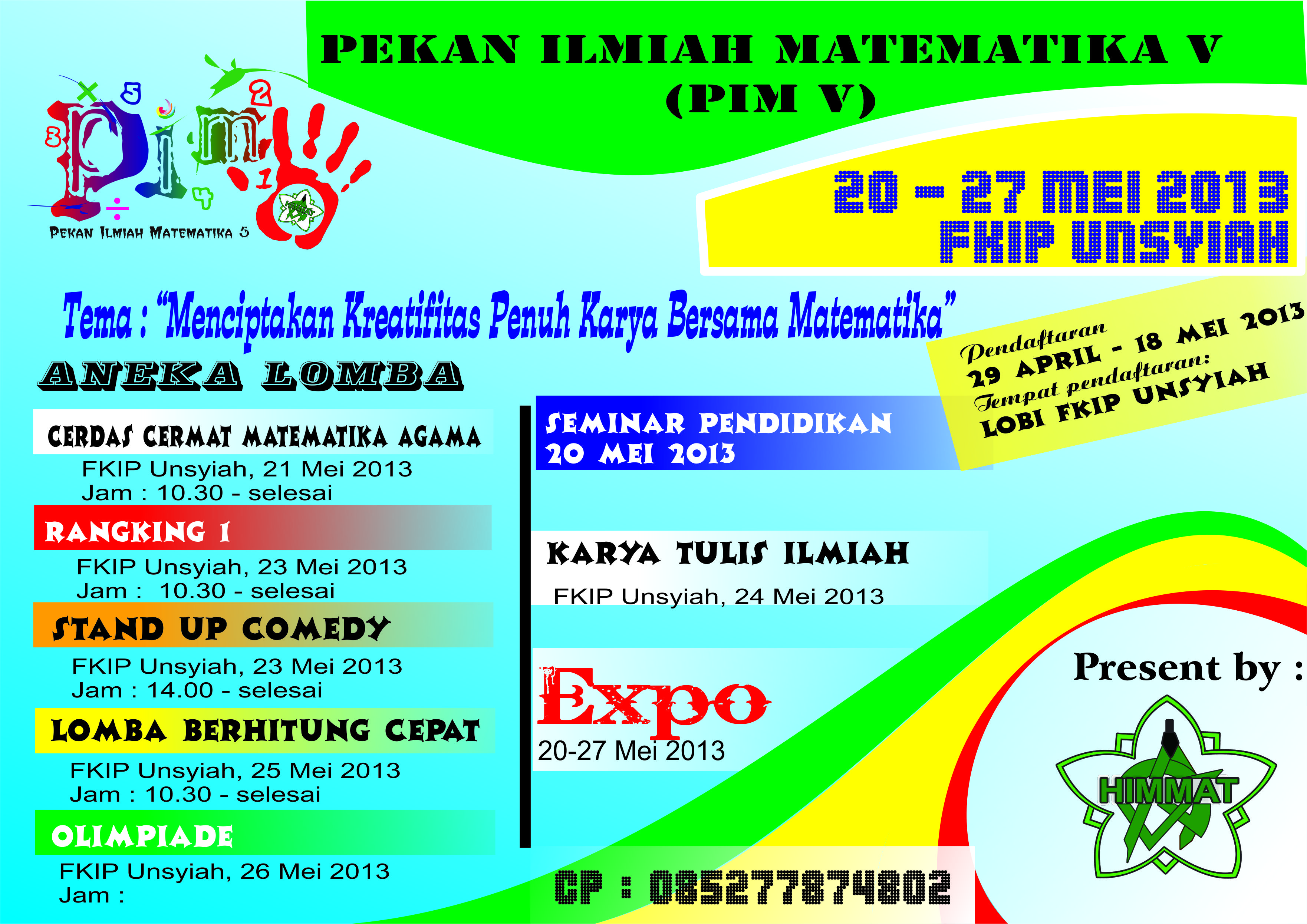 Suasana lomba berhitung cepat kumon manggis banjarmasin di hall a duta mall banjarmasin jumat, 8 maret 2019 terimakasih buat videonya ya bun. Pim 5 Himmat4us