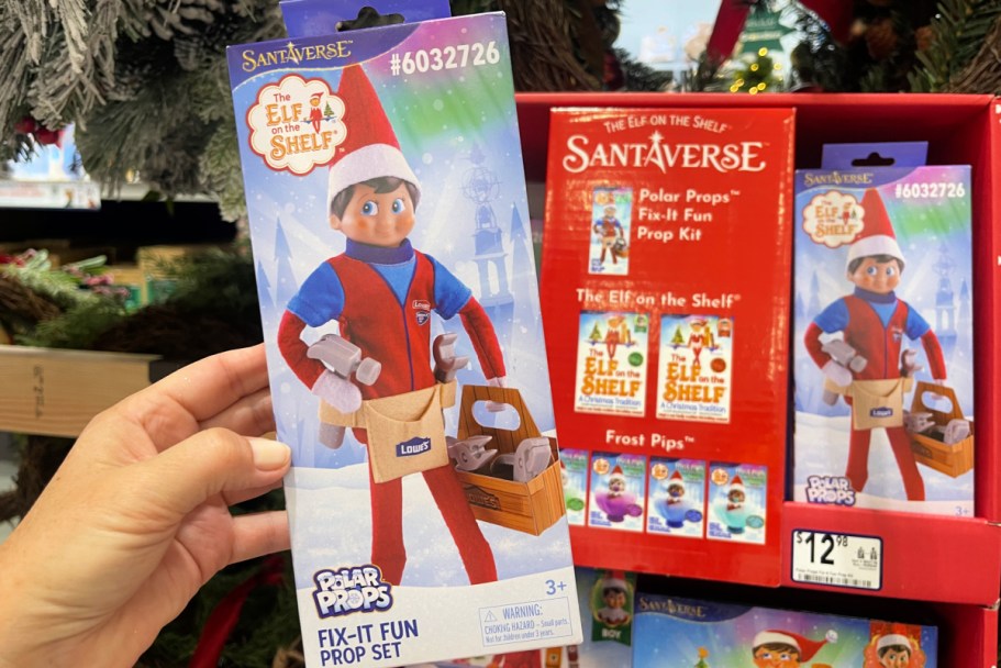NEW Elf on the Shelf Polar Props Fix It Set Available at Lowe’s, But Will Sell Out! NEW Elf on the Shelf Polar Props Fix It Set Available at Lowe’s, But Will Sell Out!