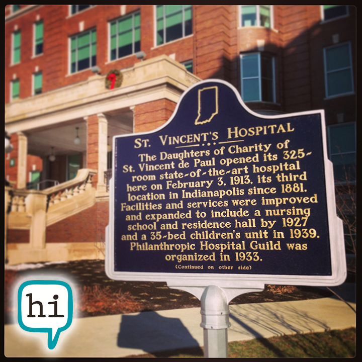 History Of The St Vincent Hospital Fall Creek Building Historic Indianapolis All Things Indianapolis History