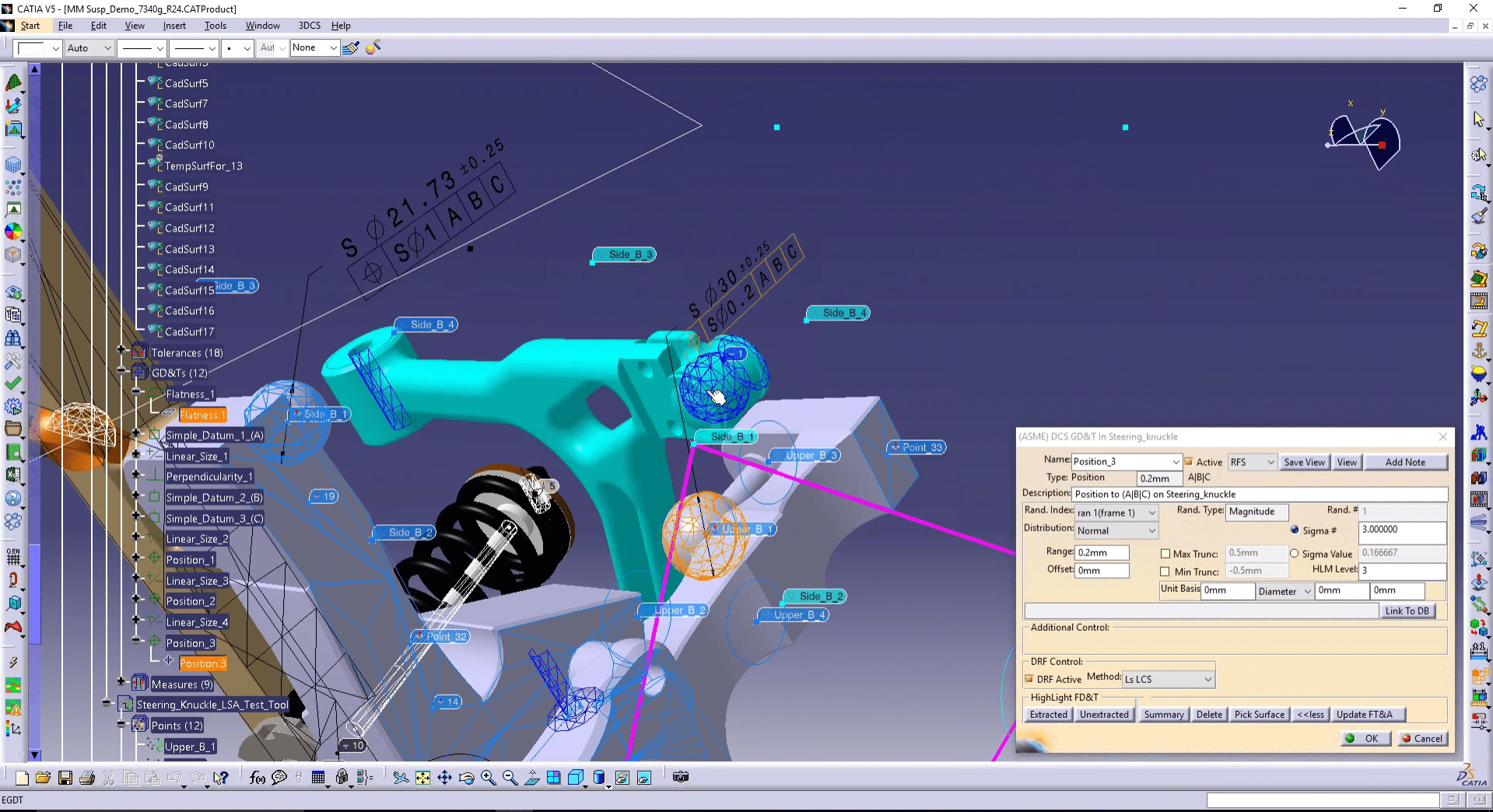 Logiciel Analyse De Tolerances 3d Pour Catia Creo Solidworks Nx