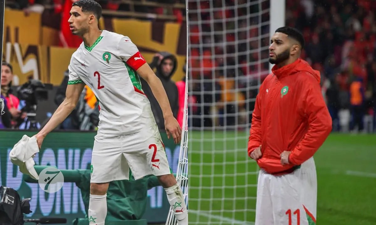 الكاف تعاقب حكيمي وصيباري بعد نهائي كأس إفريقيا