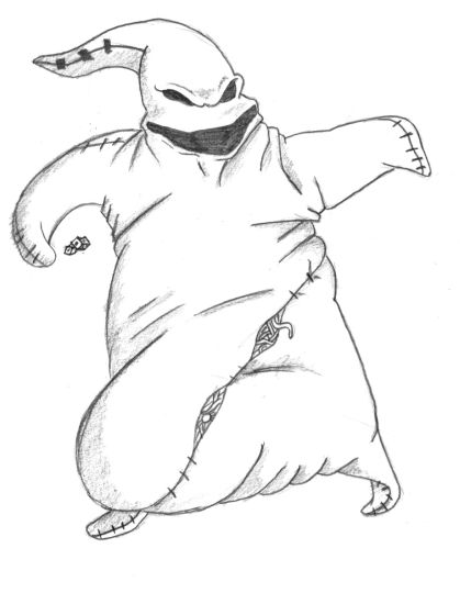 It was just going to. Oogie Boogie Coloring Page Part 1