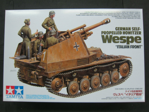 タミヤ 1/35 ドイツ自走榴弾砲 ヴェスペ “イタリア戦線” 等入荷