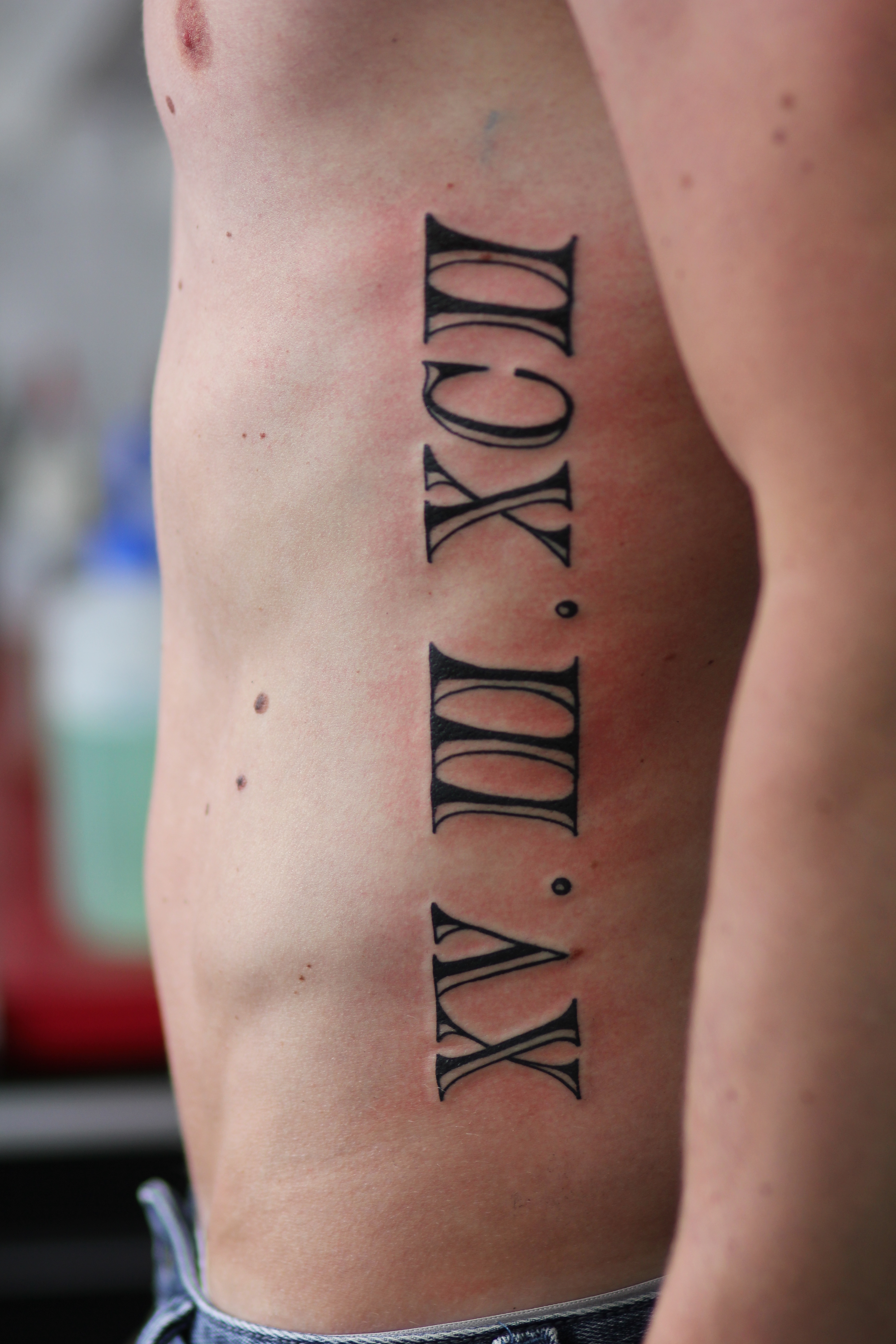 Irish Street Tattoo Liverpool F.c Founding Date Roman Numerals. | Irish St Tattoo 5184_x_3456_jpg