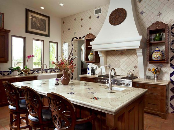 Usg santa fe fiberglass 2'x4'ceiling tiles. 20 Pictures of Simple Tile Kitchen Countertops | Home