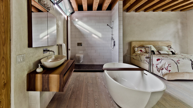 It involves installing inlet vents in the living and bedrooms and . 20 Cool Basement Bathroom Ideas | Home Design Lover