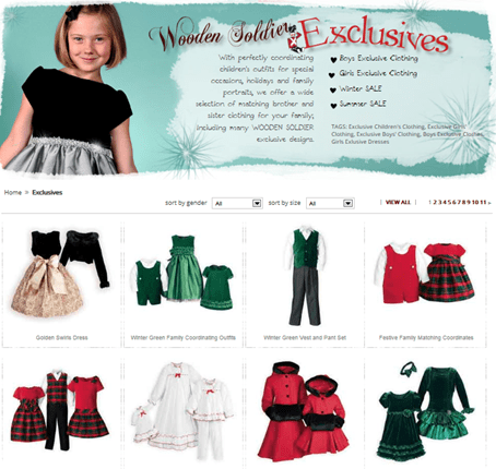 coordinating kids clothes