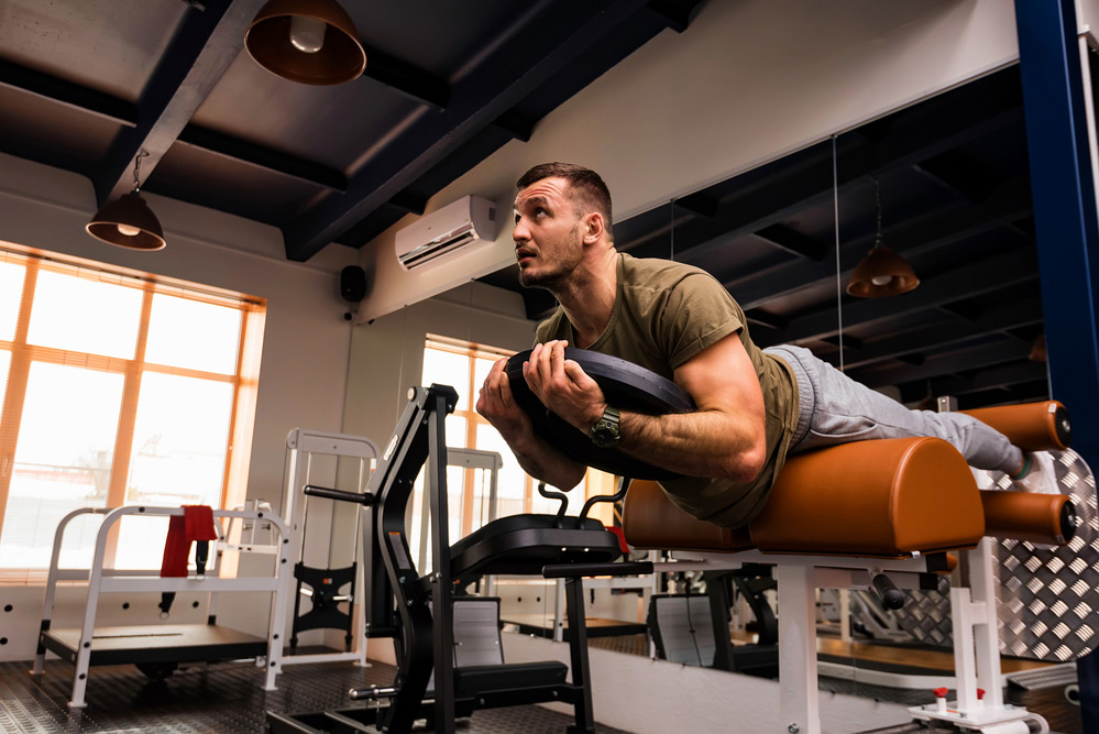 A hyperextension bench or roman chair uses your body weight as resistance to work your back, gluteal muscles, hamstrings, and abdomen. Best Back Extension Bench And Reverse Hyper Machines