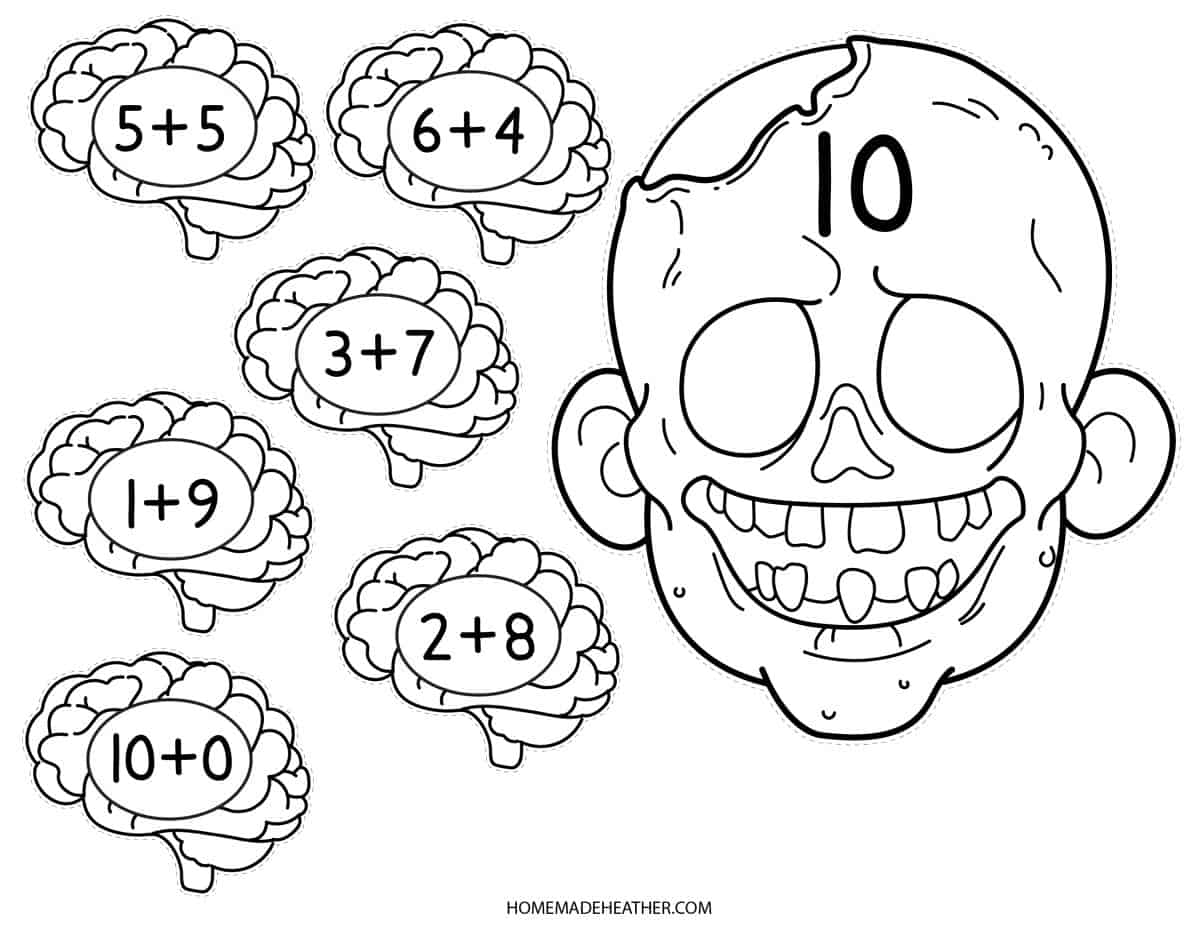Free Zombie Addition Printables » Homemade Heather