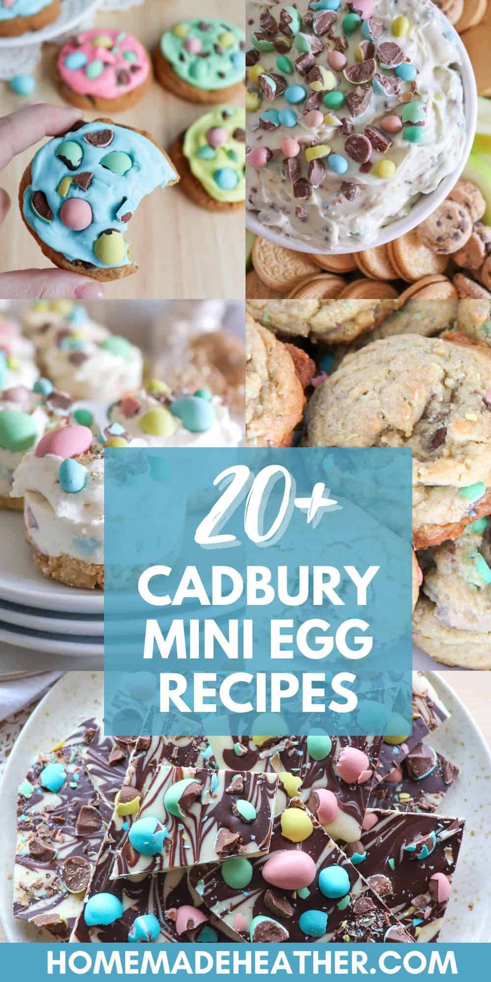 20+ Cadbury Mini Egg Recipes » Homemade Heather