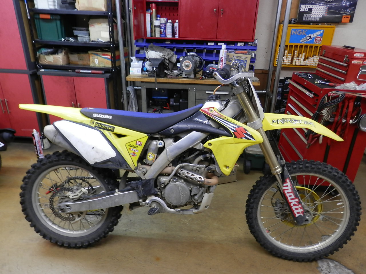 スズキ【RMZ250】08年 エンジン好調・スペア多数 Yahoo!オークション