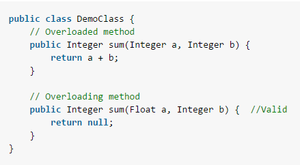 Java Method Overloading vs Overriding - HowToDoInJava