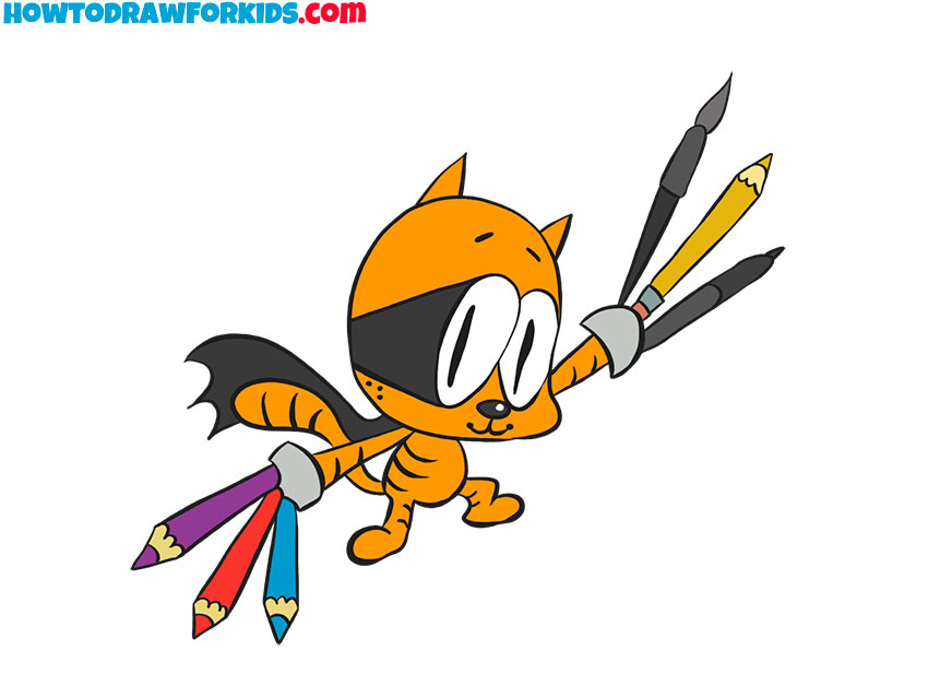 How to draw a cute cat easy | sanrio charmmy kitty. How To Draw Cat Kid Easy Drawing Tutorial For Kids