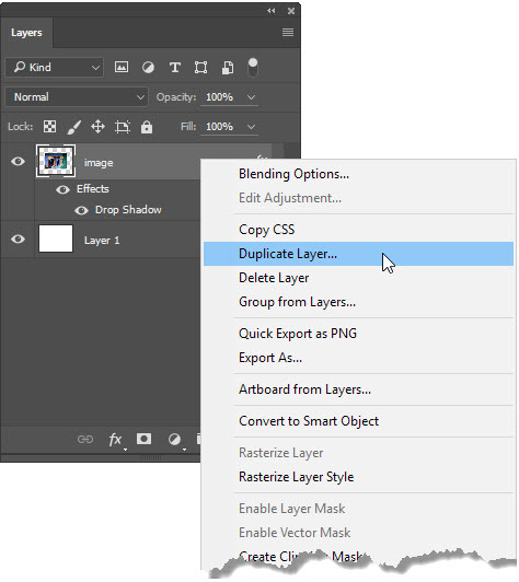 Pick a point in the center of the picture to match up; How To Create A 3d Postcard In Adobe Photoshop Webucator