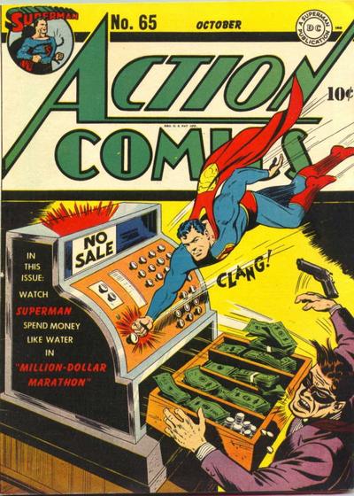 Best Superman Comic Book Covers Part 1 1938 1947