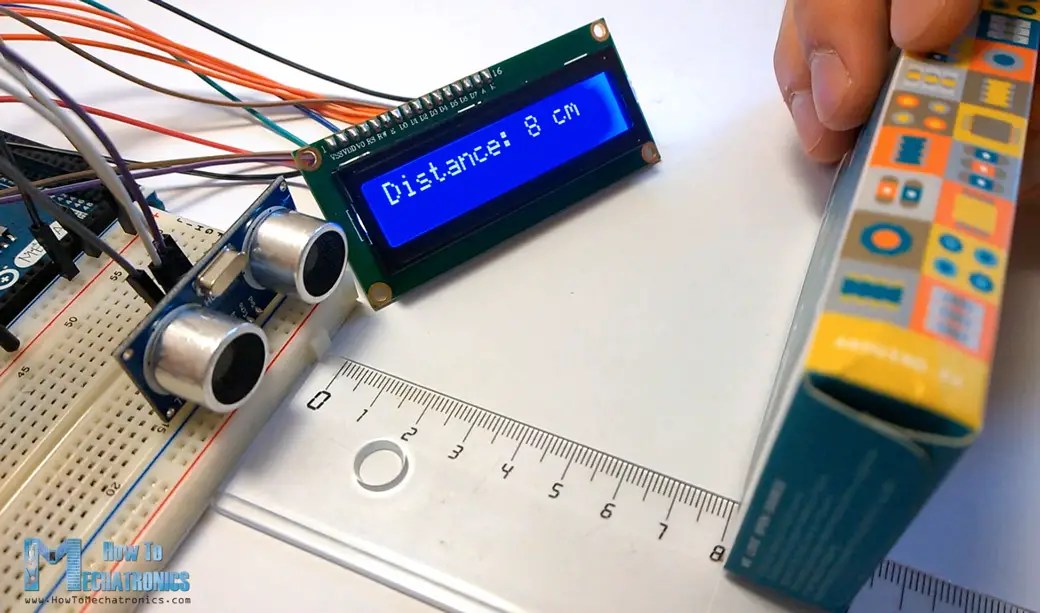 Ultrasonic Sensor Circuit Diagram With Arduino Code