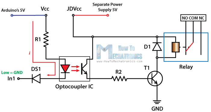 Circuit Diagram Of 5v Relay - Wiring Flow Schema