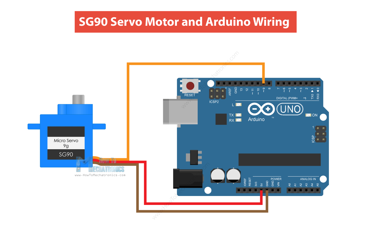 Servo Motor Circuit Diagram - Schema Digital