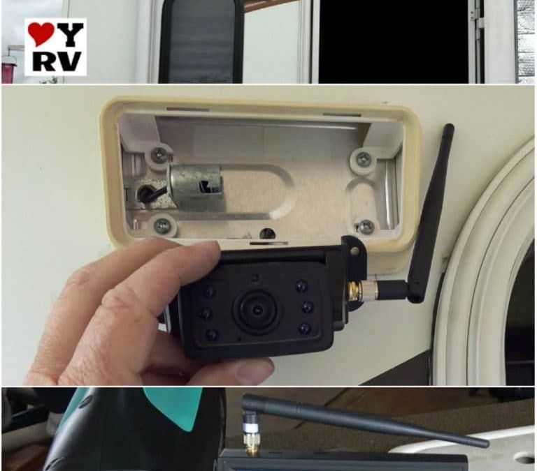 DIY RV Security Camera using Haloview Wireless Backup Camera How to