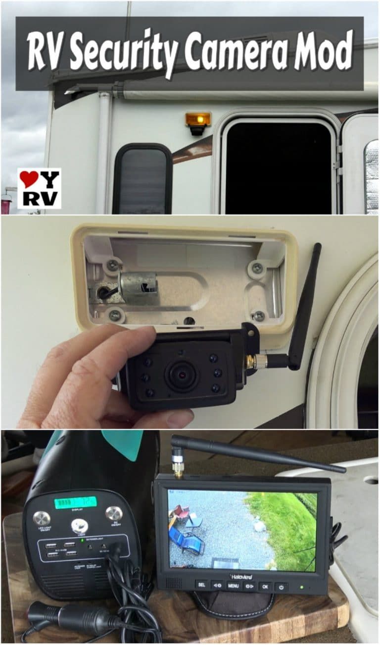 DIY RV Security Camera using Haloview Wireless Backup Camera How to