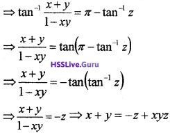 Plus Two Maths Inverse Trigonometric Functions 3 Mark Questions and Answers 7