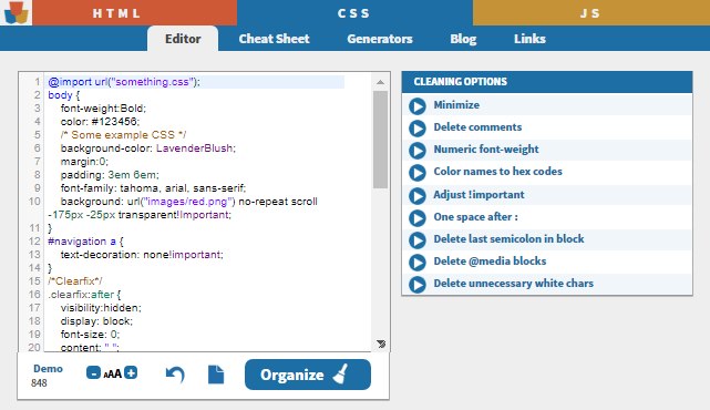 With w3schools online code editor, you can edit html, css and javascript code, and view the result in your browser. Css Editor Online Css Composer And Cleaner