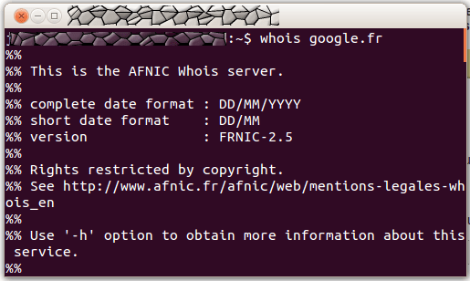 Un site internet est en quelque sorte une vitrine susceptible de. Whois A Qui Appartient Un Site Web