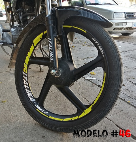 Stickers Calcomanias Para Rines Italika Vinil Normal En Venta En Leon Guanajuato Por Solo 265 00 Ocompra Com Mexico