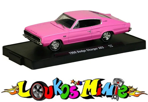 M21966 Dodge Charger 383 Rosa Pink R32 Auto Drivers Mercado Livre
