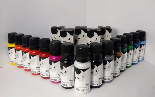 Kit 05 Tintas Tatuagem Tattoo Electric Ink 15Ml A Escolha | Parcelamento Sem Juros 313_x_500_jpg