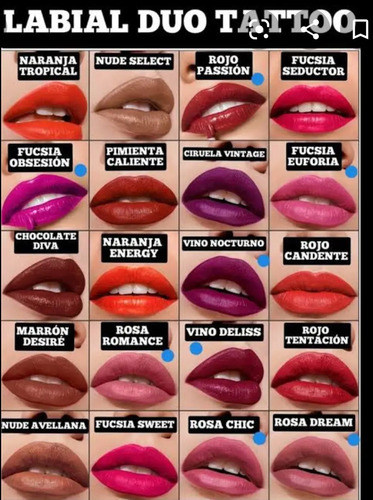 Labial Colorfix Duo Tattoo De Esika | Mercadolibre 500_x_373_jpg