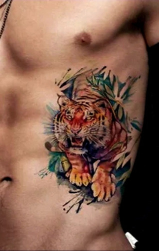 Tatuaje Temporal Realista Tigre K # Life In A Tattoo | Meses Sin Intereses 500_x_318_jpg