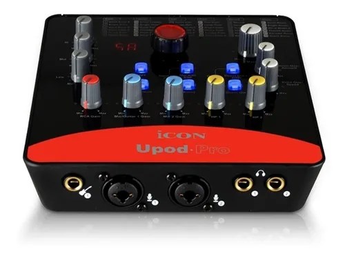 Mini Mesa De Som Profissional Upod Pro Phanton Usb Audio Bazar Zn