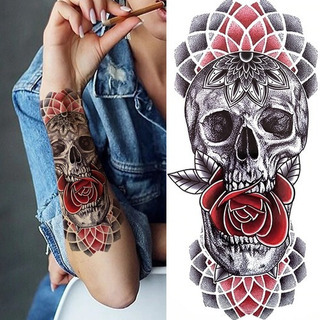 Tatuagem Temporaria Caveira Mexicana Frete Artesanato | Mercadolivre 📦 320_x_320_jpg