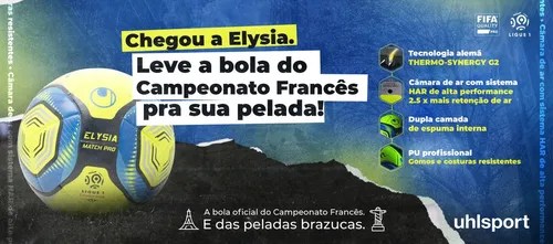 13/08/2020 · a ligue 1 conforama, primeira divisão do campeonato francês, acaba de ficar mais próxima do brasil. Bola De Futebol De Campo Profissional Elysia Pipoca Esportes