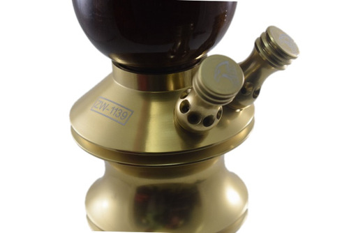 60 cm ( 39 cm stem + 21,5 cm down steam) encaixe vaso: Stem Zeus New Edition Dourado 2 Respiros Mercado Livre