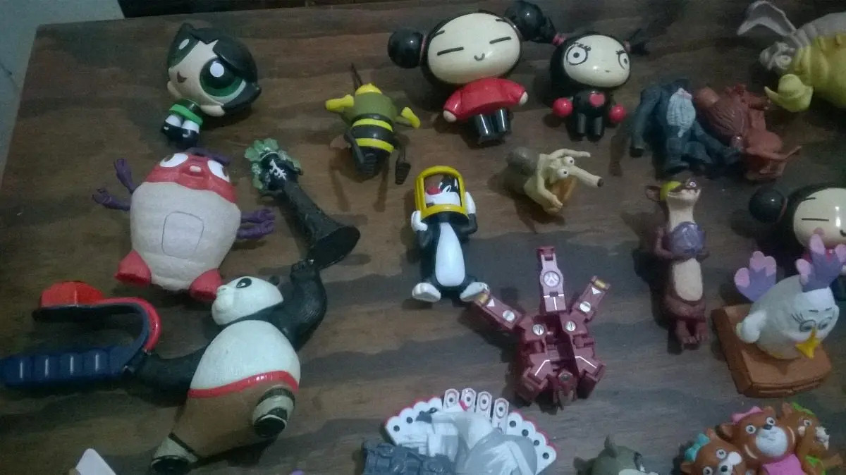 Os brinquedos mais divertidos estão no mclanche feliz. Lote Com 60 Brinquedos Mcdonalds | Mercado Livre