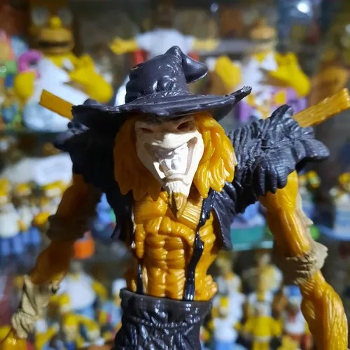 El espantapájaros es el alias de jonathan crane, uno de los villanos principales de los videojuegos de la serie arkham. Espantapajaros Scarecrow Batman Vintage Calabozo Mutante