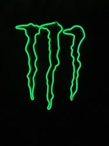 Check out our monster energy light selection for the very best in unique or custom,. Monster Neon Led 40cm Personalizado Envio Gratis