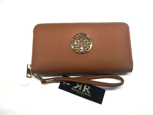 Cartera Camel Para Mujer Marca Rebecca Y Rifka Envio Gratis