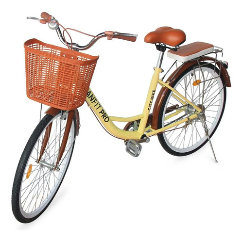 Bicicleta Urbana Vintage Retro 26r Canastilla Envio Gratis