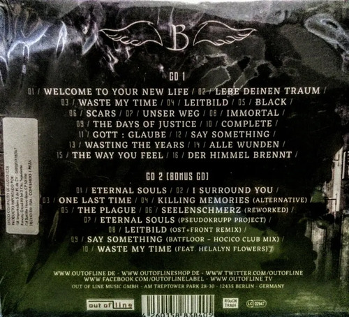 Blutengel Leitbild 2 Cds Nuevo Meses Sin Intereses