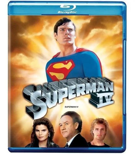Superman Iv Christopher Reeve Pelicula Bluray Tienda Segura