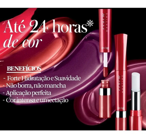 Ésika Color Maxtime Batom Duo Vino Deliss | Parcelamento Sem Juros 476_x_500_jpg
