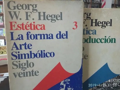 Estetica La Forma Del Arte Simbolico Hegel Mercado Libre