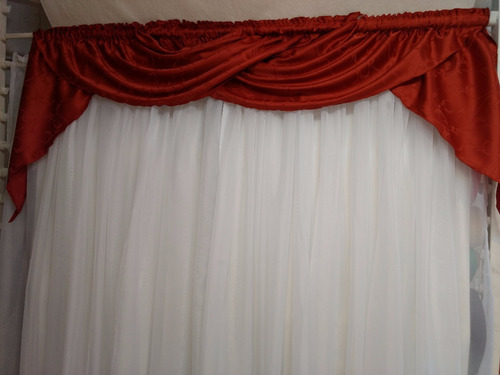 Para tener cortinas de riel debemos de coser una cinta para cortinas en la parte superior de las mismas. Cortinas Con Faldon Diferentes Colores 2 Ondas Decor Arte Mercadolibre