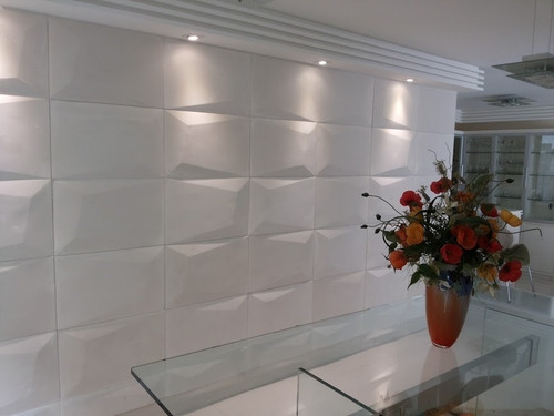 Placa De Gesso 3d Modelo 15 Prisma 45x30 M2 Mercado Livre