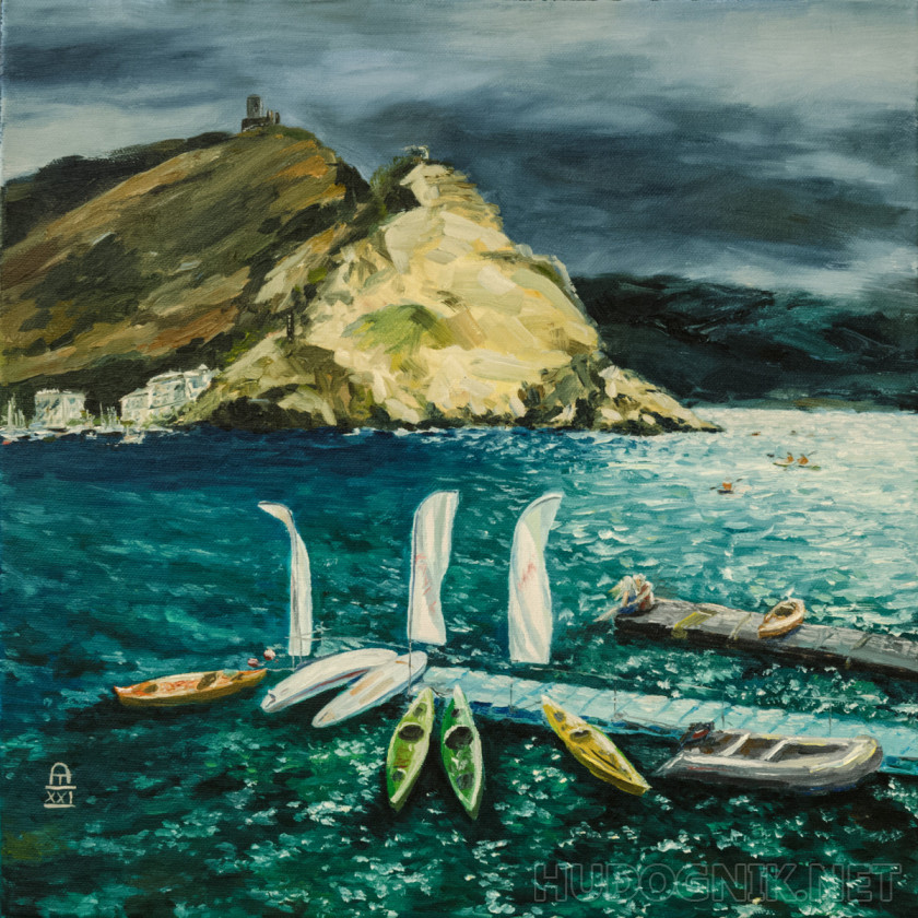 If you want to diy, you can sand, fill, prime and sand again until it's smooth, then use a paint like interlux britesides which is easy to apply . Picture Sea Storm Kayaks Size 40x40 Year 2021 Price 48 Dollar Master Tkach Anastasiya