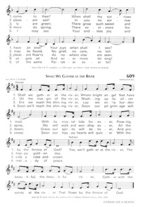 Down to the river to pray chords by . Shall We Gather At The River Hymnary Org