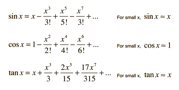 Laurent series · about mathworld · mathworld classroom · send a message · mathworld book · wolfram.com. How do you calculate sin, cos, and tan WITHOUT using a calculator? | Yahoo Answers